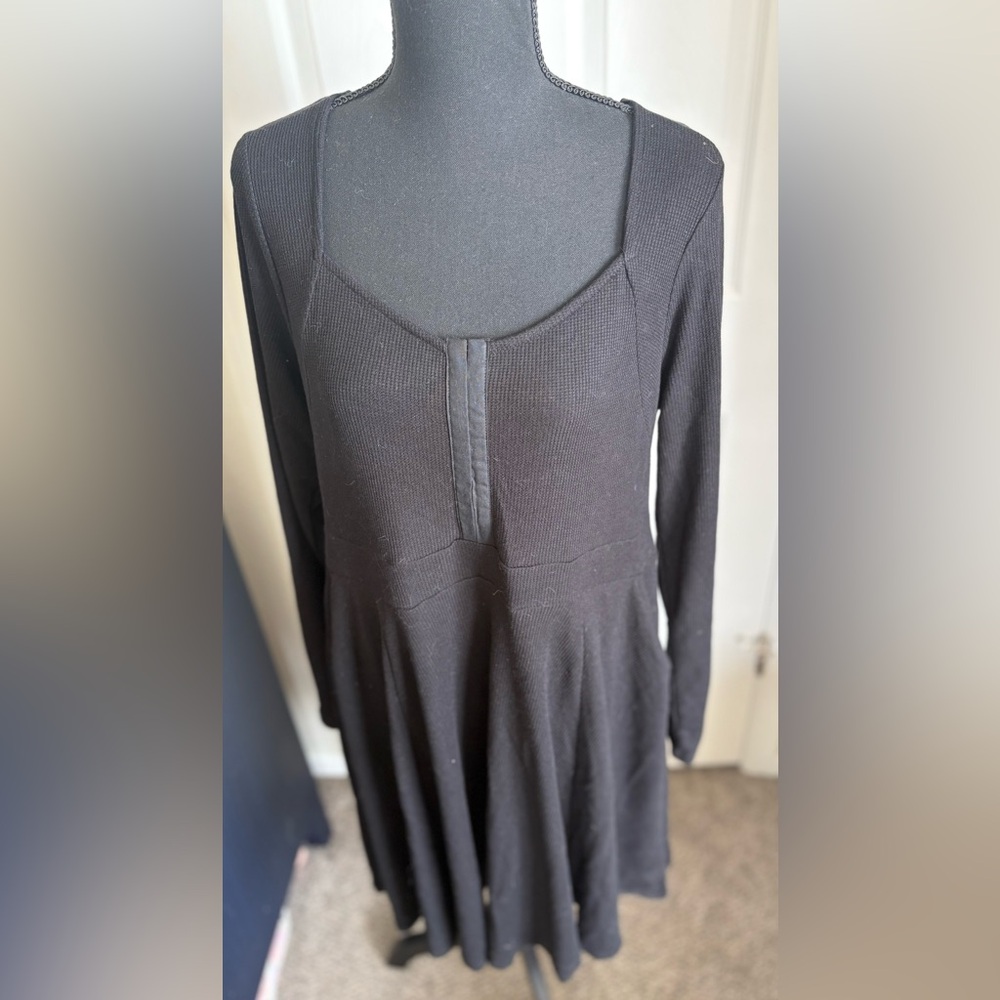 Torrid Elegant Black Long Sleeve Dress